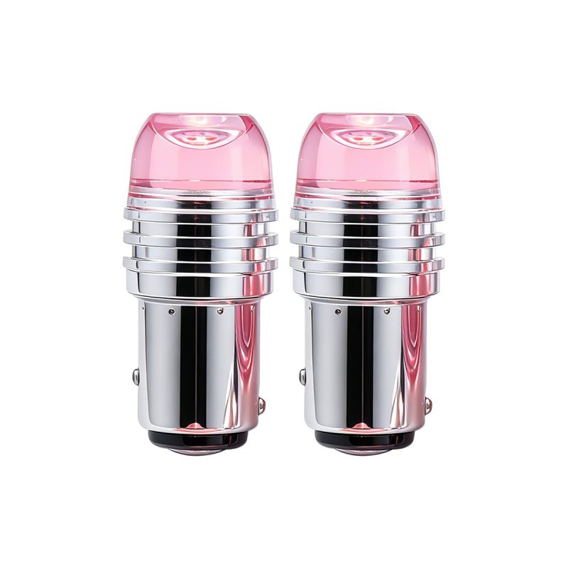 Round Lens Led Brake Position Bulb 1156 1157 7443 04 Round 1157 Pair Round lens 1157 BAY15D LED brake position bulb pair