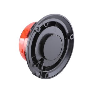 Round magnetic LED beacon warning light bottom view
