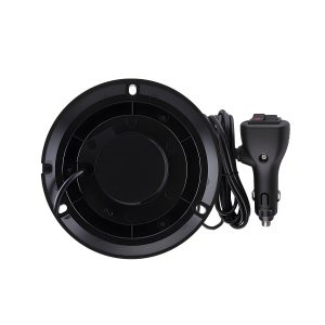 Round magnetic LED beacon warning light base view