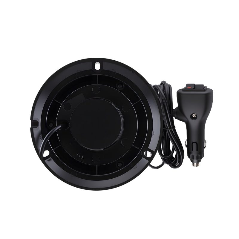 Round Magnetic Led Beacon Warning Light 04 Round Beacon Rear Round magnetic LED beacon warning light base view