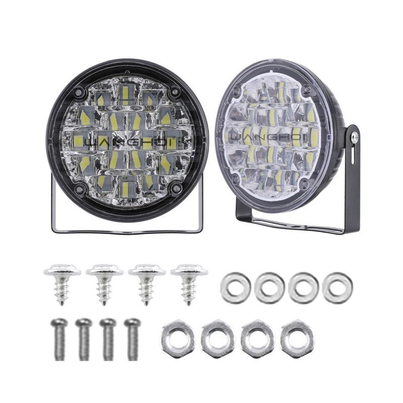 Round Multi Bead Led Fog Light Pair 01 Round Multi Bead Led Fog Light Pair 01 Round Multi-Bead LED Fog Light Pair