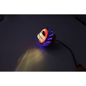 Round Rotating Angel Eye Lens Dual Eye Light Effect Dual-eye light-effect reference from the supplied source folder.