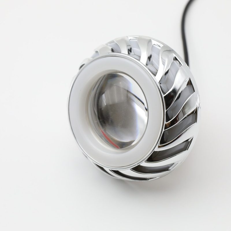 Round Rotating Angel Eye Lens Standard Single Main Round Rotating Angel Eye Motorcycle Headlight Lens Options