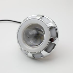 Round Segmented Angel Eye Single Eye Motorcycle Headlight Lens Main Round Segmented Angel Eye Single-Eye Motorcycle Headlight Lens