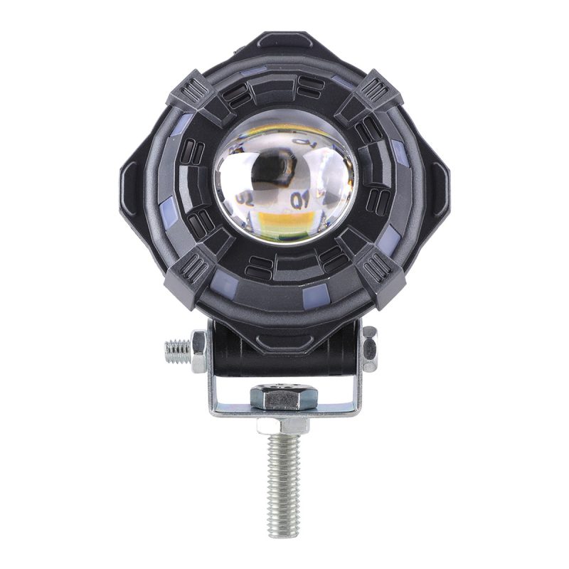 Round Single Bead Led Work Light Main Round Single-Bead LED Work Light 12V-24V Color Options