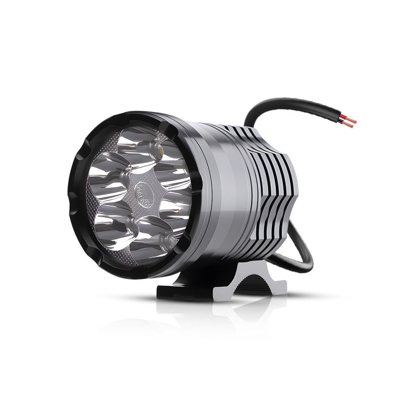 Round Six Led Motorcycle Auxiliary Spotlight 01 Round Moto Spot Main Round Six-LED Motorcycle Auxiliary Spotlight