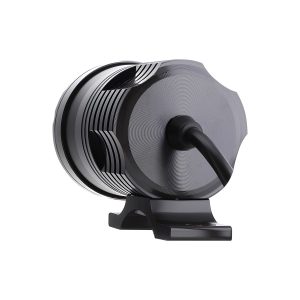 Round Six Led Motorcycle Auxiliary Spotlight 04 Round Moto Spot Back Round six LED motorcycle auxiliary spotlight rear cable view