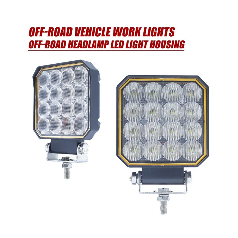 Round Square Off Road Led Work Light Options 02 Round Square Off Road Led Work Light Options 02 Round and Square Off-Road LED Work Light Options square front reference