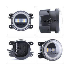 Round Two Color Angel Eye Lens Fog Light 01 Two Color Angel Views Round Two-Color Angel Eye Lens Fog Light