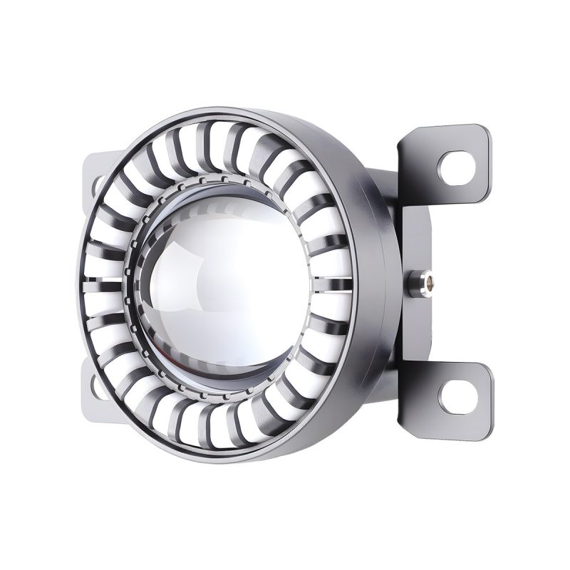 Round Zebra Led Fog Light Pair 02 Round Zebra Led Fog Light Pair 02 Round Zebra LED Fog Light Pair front view reference