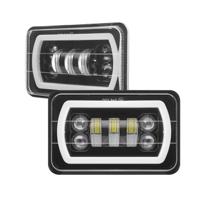 Seven-Bead Square 7 Inch LED Headlight product detail reference