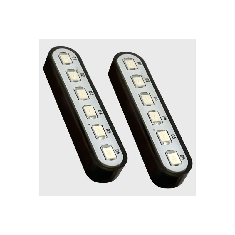Short Black One Line Flow Led Turn Signal Light Strip Short black style variant reference for the one-line flow LED turn signal light strip series.