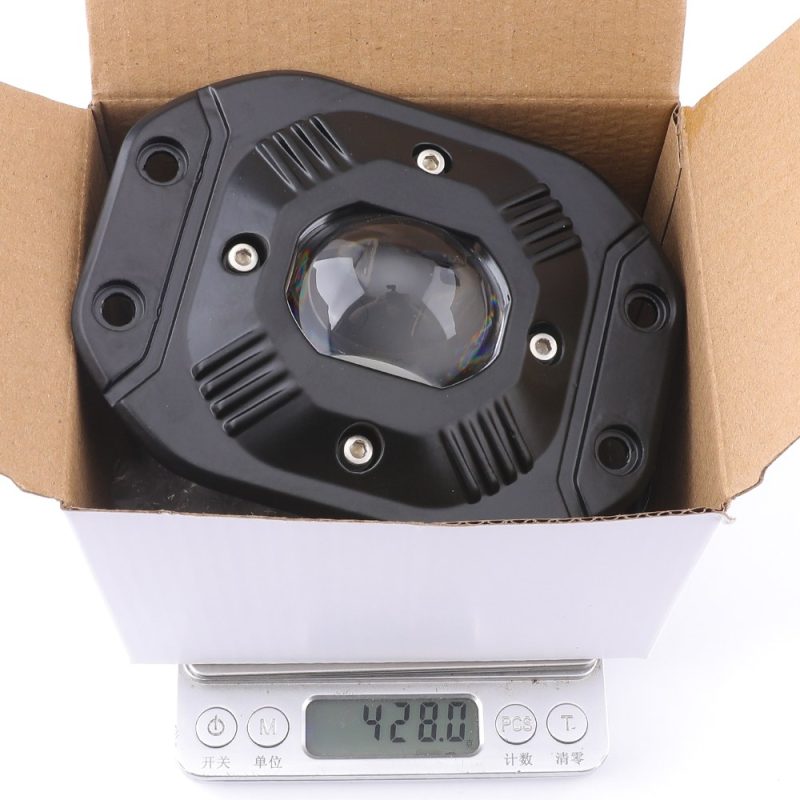 Single Bead Embedded Led Work Light Packaging Weight Packaging and 428g weight reference shown in the supplied source image.