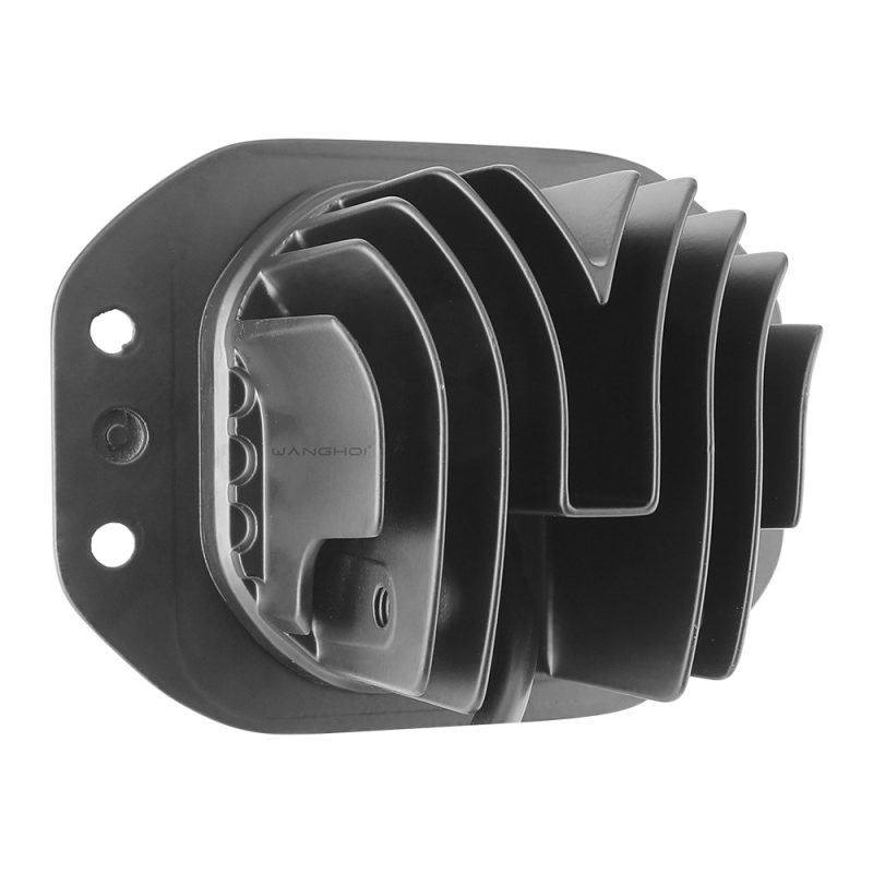 Single Bead Embedded Led Work Light Rear Housing Rear housing view showing the back cover and heat-sink style structure.