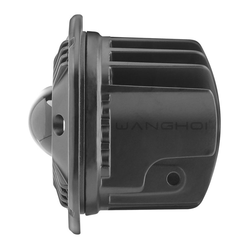 Single Bead Embedded Led Work Light Side Housing Side housing view showing product depth and flush-mount body direction.