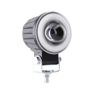 Single Bead Motorcycle Horn Led Auxiliary Light 02 Single Bead Horn Alt Front Alternate front reference for single-bead motorcycle horn LED auxiliary light