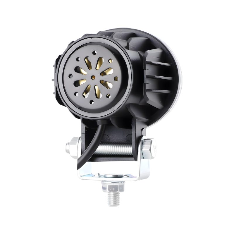 Single Bead Motorcycle Horn Led Auxiliary Light 04 Single Bead Horn Rear Rear horn view of single-bead motorcycle horn LED auxiliary light