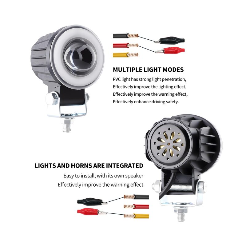 Single Bead Motorcycle Horn Led Auxiliary Light 06 Single Bead Horn Wiring Modes Wiring and mode reference for single-bead motorcycle horn LED auxiliary light