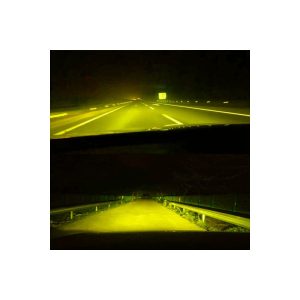 Single Row 18W Amber Led Work Light Bar 06 Single Row 18W Amber Beam Yellow beam reference for single row 18W amber LED work light bar