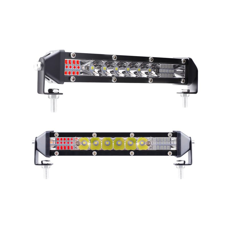 Single Row Red Blue Yellow Led Work Light Bar 04 Single Row Red Blue Yellow Led Work Light Bar 04 Single-Row Red Blue Yellow LED Work Light Bar multi-view reference