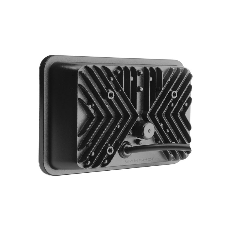 Six Bead Dual Lens 7 Inch Square Led Headlight 03 Six Bead Dual Lens 7 Inch Square Led Headlight 03 Six-Bead Dual-Lens 7 Inch Square LED Headlight side and depth reference