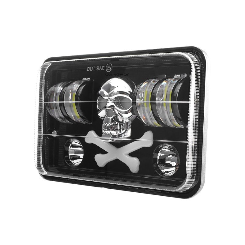 Six Bead Graphic 7 Inch Square Led Headlight 01 Six Bead Graphic 7 Inch Square Led Headlight 01 Six-Bead Graphic 7 Inch Square LED Headlight
