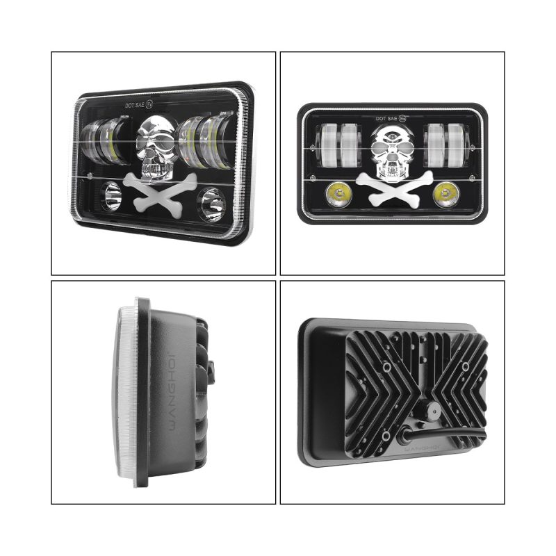 Six Bead Graphic 7 Inch Square Led Headlight 04 Six Bead Graphic 7 Inch Square Led Headlight 04 Six-Bead Graphic 7 Inch Square LED Headlight product angle reference