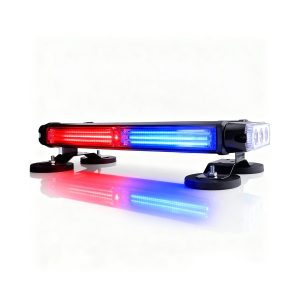 Slim Magnetic LED Warning Light Bar Lens Options