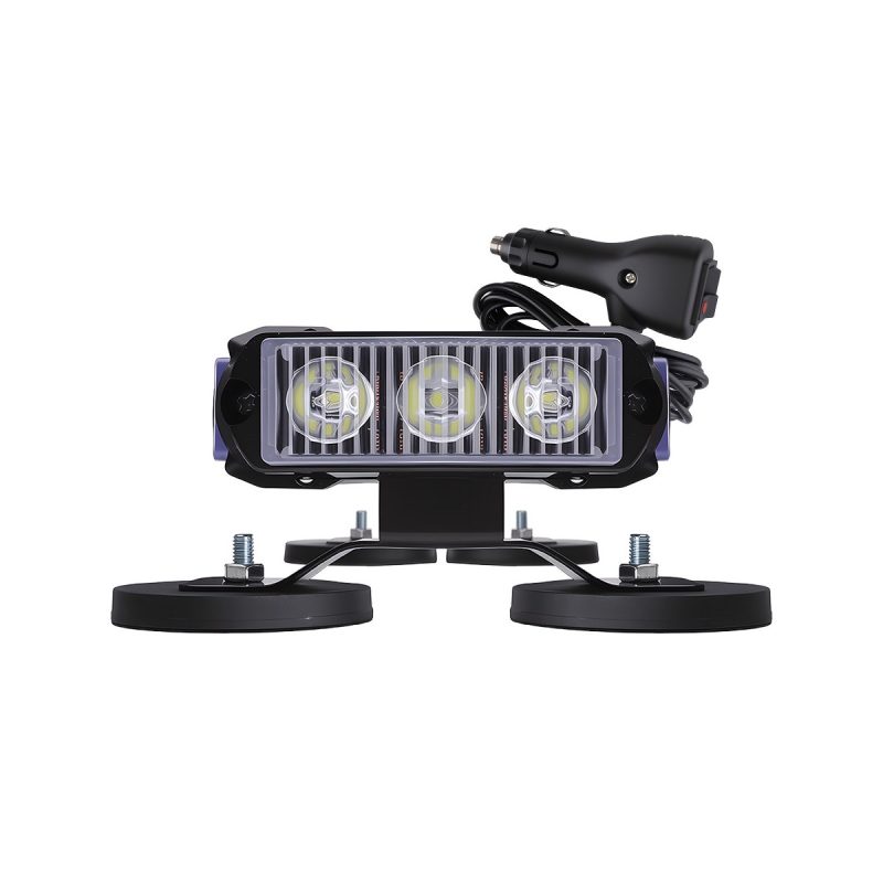 Slim Magnetic Led Warning Light Bar Lens Options 05 Slim Bar Front Lens Slim magnetic LED warning light bar front lens view