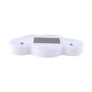 Solar Cloud Shape Rgb Car Window Led Display Light Side Profile Side profile view showing the low-profile body and solar panel position.