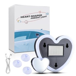 Solar Double Heart Shape Rgb Car Window Display Accessories Accessory and package reference for B2B packing confirmation.