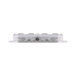 Solar Led Flashing Warning Light Strip 03 Solar Warning Strip Side Side profile of solar LED flashing warning light strip
