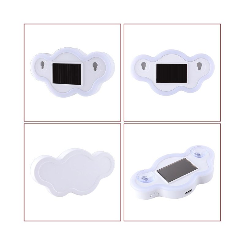 Solar Shape Led Car Decorative Ambient Light Options 05 Solar Decor Cloud Cloud solar shape LED car decorative ambient light reference