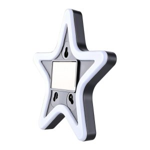 Solar Star Shape Led Window Display Side Profile Side profile reference for placement and thickness checks.