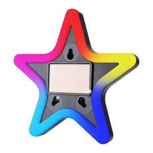 Solar Star Shape Rgb Car Window Display Color Front Color-body front reference for catalog selection.