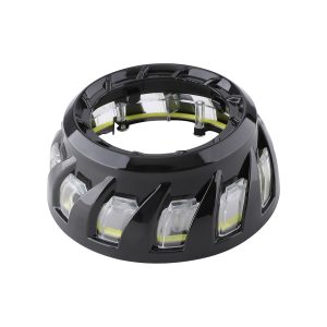 Spiral Vortex Led Angel Eye Projector Shroud Pair 05 Spiral Vortex Body Body view of spiral vortex LED angel eye projector shroud