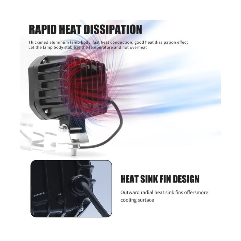 Rear housing reference showing heat sink fin design from the supplied source image.
