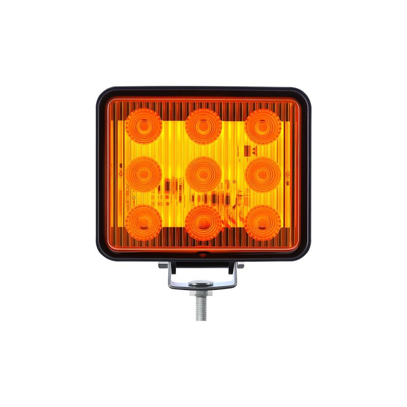 Square 9-Bead LED Warning Light
