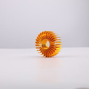 Square Angel Eye 4 Bead Headlight Rear Heat Sink Rear heat-sink structure reference from the supplied product folder.