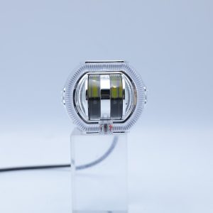 Square Dual Eye Angel Eye Motorcycle Headlight Lens Main Square Dual-Eye Angel Eye Motorcycle Headlight Lens