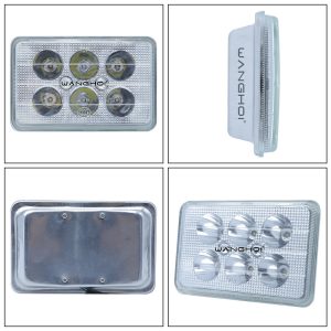 Square External Motorcycle Led Work Light Series Main Square External Motorcycle LED Work Light Series