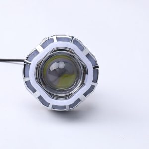 Square Frame Single Eye Angel Eye Motorcycle Headlight Lens Main Square-Frame Single-Eye Angel Eye Motorcycle Headlight Lens