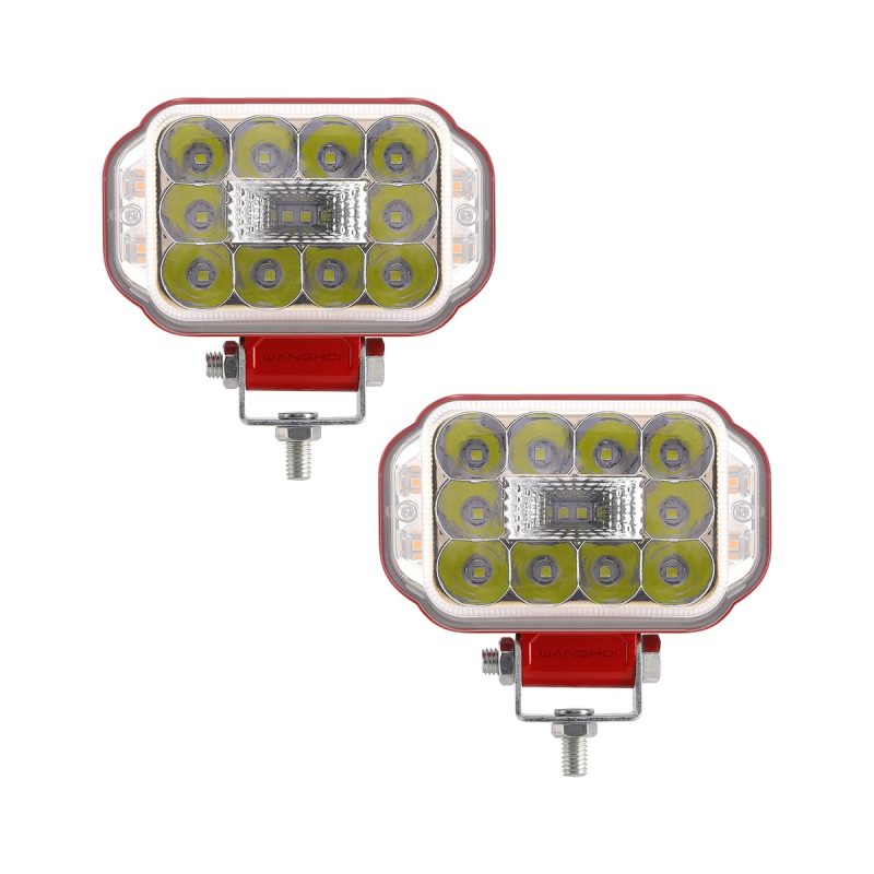 Pair reference for square knot-pattern LED work light 109mm