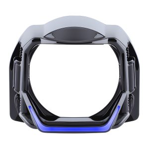 Square Mecha 5D Rgb Angel Eye Shroud Blue Light Blue light front reference for the square mecha 5D angel eye shroud.