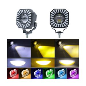 Square Mini Rgb Rotating Led Spotlight 06 Square Rgb Rotating Effects Color-effect reference for square mini RGB rotating LED spotlight