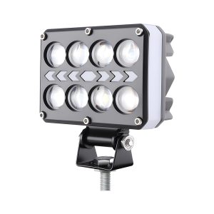 Square Projector Led Work Light Clear Lens Front Variant Clear-lens front variant reference for catalog selection.