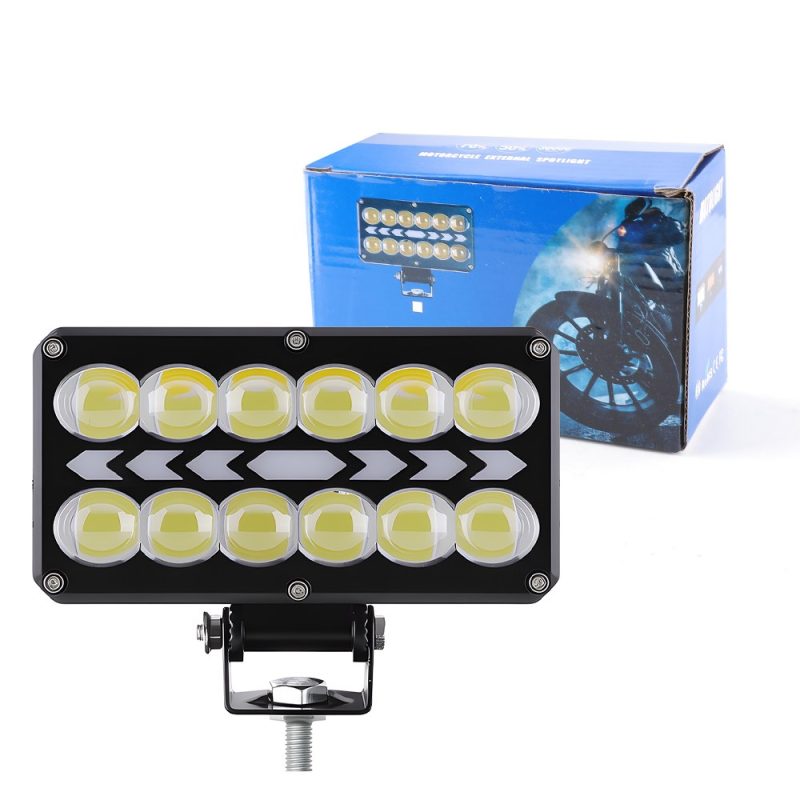 Square Projector Led Work Light Product Packaging Reference Product and box reference for B2B packing confirmation.