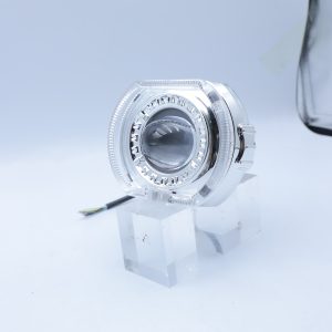 Square Rectangular Single Eye Angel Eye Lens Main Square Rectangular Single-Eye Angel Eye Motorcycle Headlight Lens