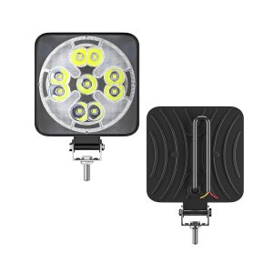 Front and rear housing reference for square and round options.