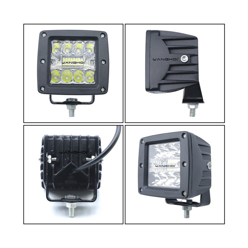 Square Three-Row LED Work Light